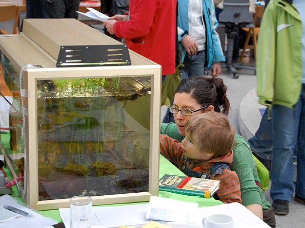 Fakulttstag MNF: Zoologiekarussel im Lichthof